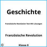 Französische Revolution Test Mit Lösungen