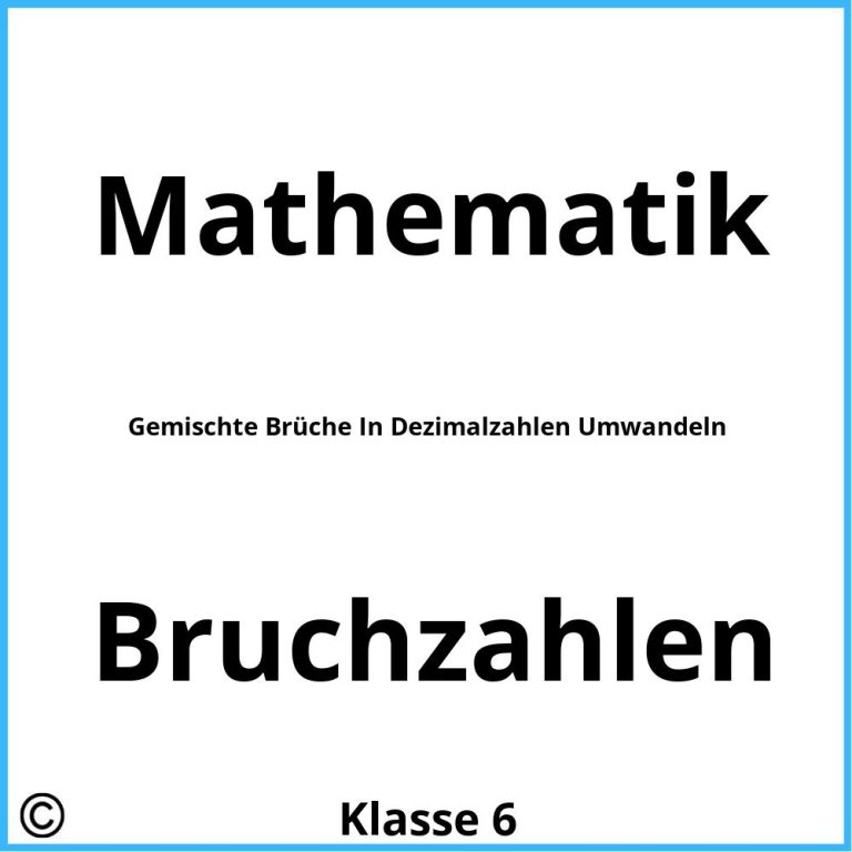 Periodische Dezimalzahlen In Brüche Umwandeln