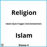 Islam Quiz Fragen Und Antworten