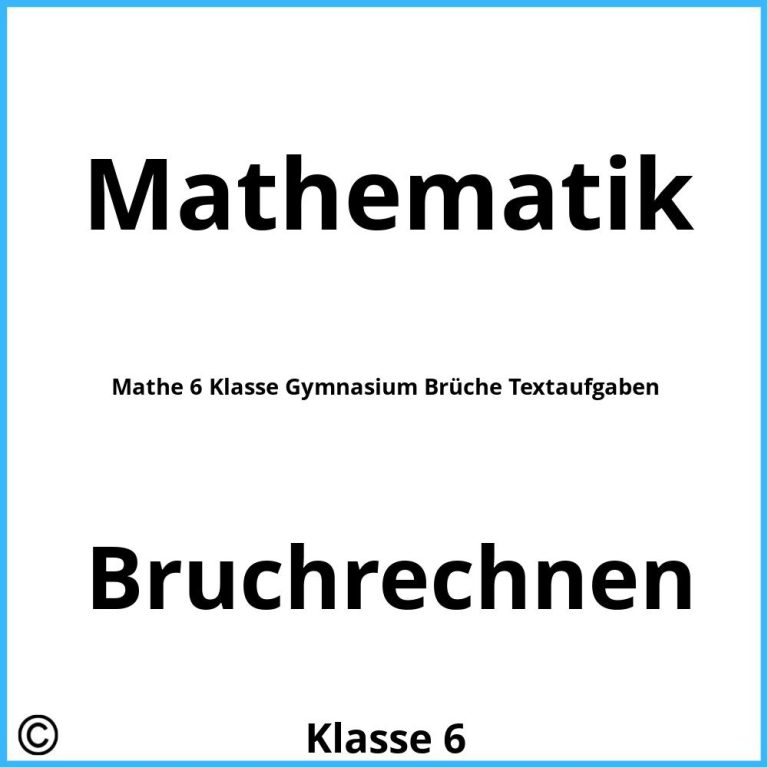 Mathe Knobelaufgaben Klasse 5 Arbeitsblätter