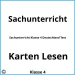 Sachunterricht Klasse 4 Deutschland Test