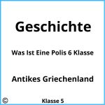 Was Ist Eine Polis 6 Klasse